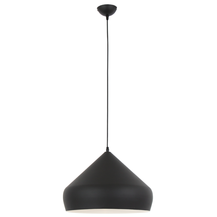 PEN272/1 Bright Star M/BK ALUMINIUM PENDANT 1X60W ES