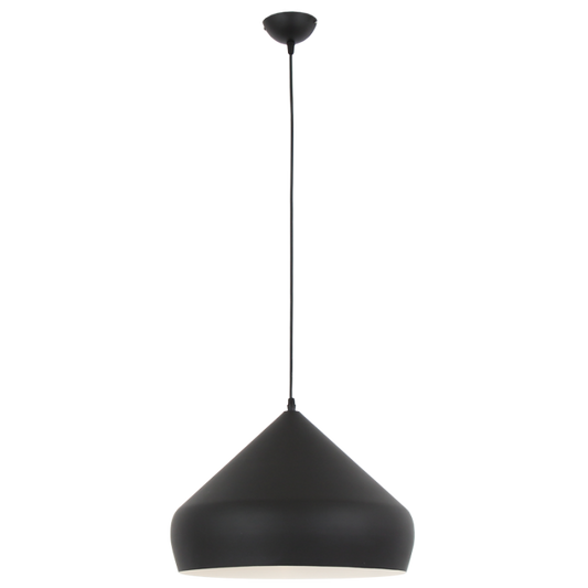 PEN272/1 Bright Star M/BK ALUMINIUM PENDANT 1X60W ES