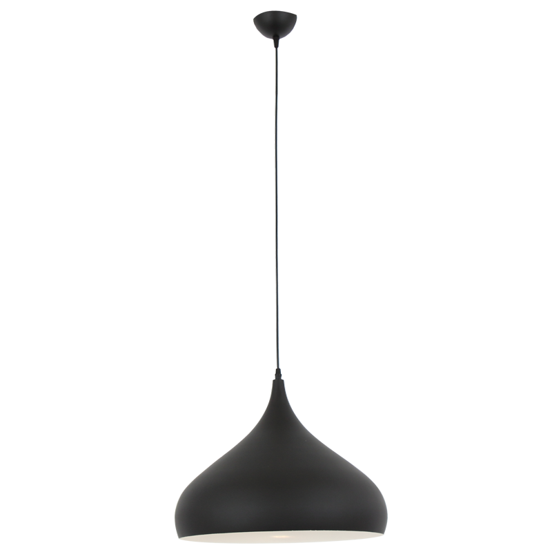 PEN273/1 Bright Star M/BK ALUMINIUM PENDANT 1X60W ES
