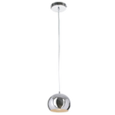 Bright Star Lighting PEN336/1 CHROME 1LT POLISHED CHROME 150mm BALL Pendant