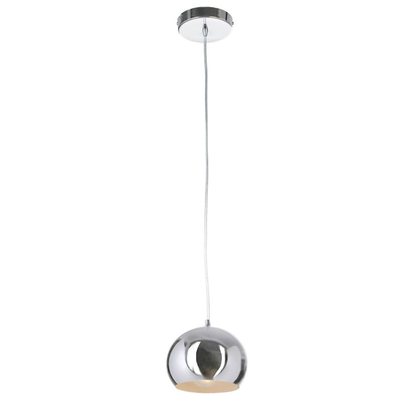 Bright Star Lighting PEN336/1 CHROME 1LT POLISHED CHROME 150mm BALL Pendant