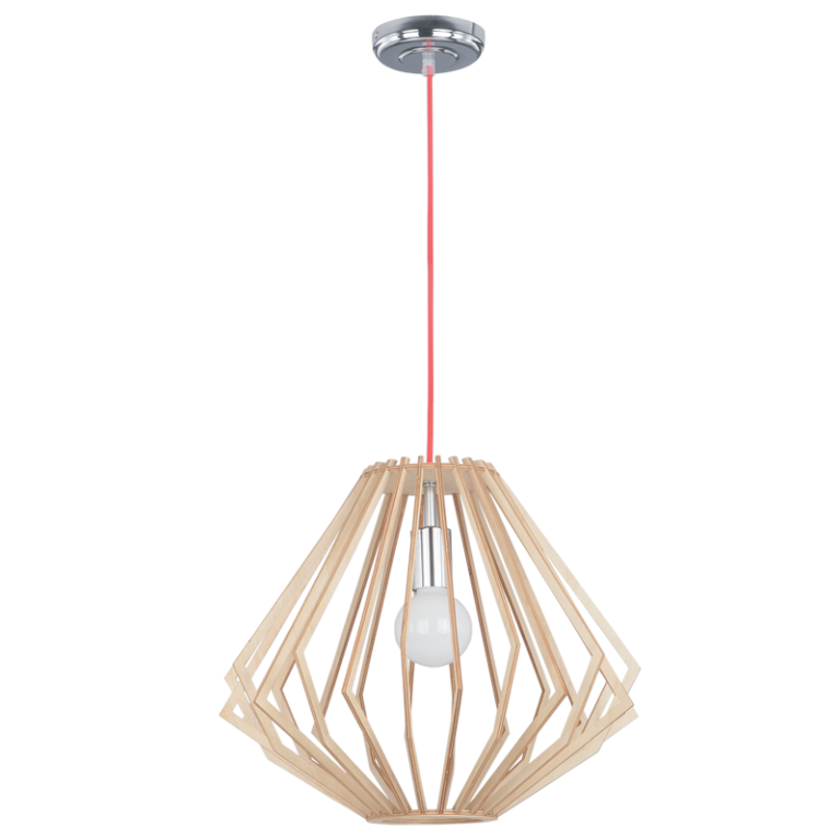 Bright Star Lighting PEN444 WOOD Pendant