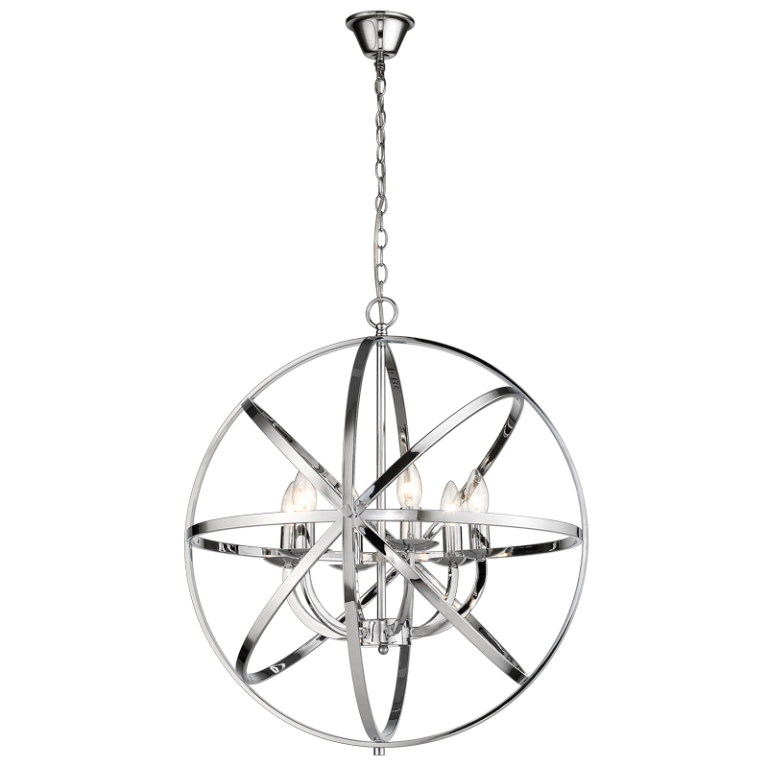 Bright Star Lighting PEN700/6 CHROME Pendant