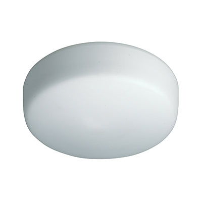 Radiant Lighting RC150 Cheesecake Round Ceiling Light 250mm White JL25 W