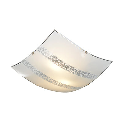 Radiant Lighting RC69 Square Ceiling Light 300mm Silver JE0005S