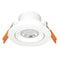 Radiant Lighting RD320 6w Led 75mm C/o 4000k 470lm Tilt Energy Saving Downlighter LDL0008W