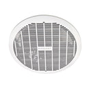 Radiant Lighting RF12 Extractor Round Ceiling Fan 250mm White 06FA2CF250 W