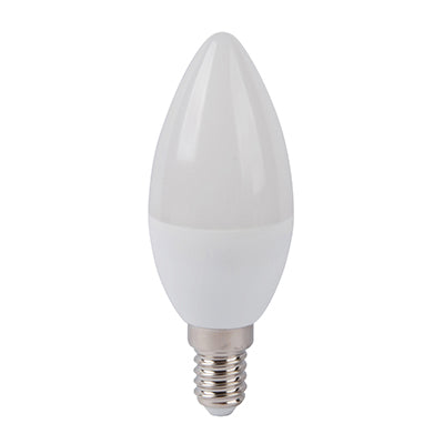 Radiant Lighting RLL015 E14 6w Candle Frosted White 5000k LED0015