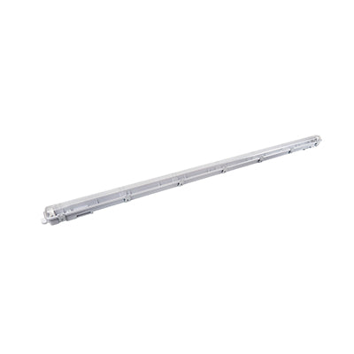 Radiant Lighting RPR260 4FT Single Vapour Proof Empty Body 1285mm Stainless Steel Clips KKB62EC