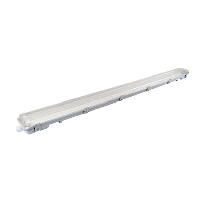 Radiant Lighting RPR261 4FT Double Vapour Proof Empty Body 1285mm Stainless Steel Clips KKB63EC