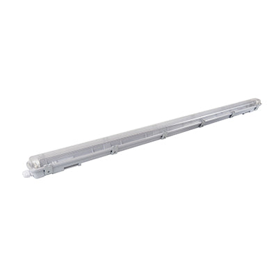 Radiant Lighting RPR262 5FT Single Vapour Proof Empty Body 1585mm Stainless Steel Clips KKB64EC