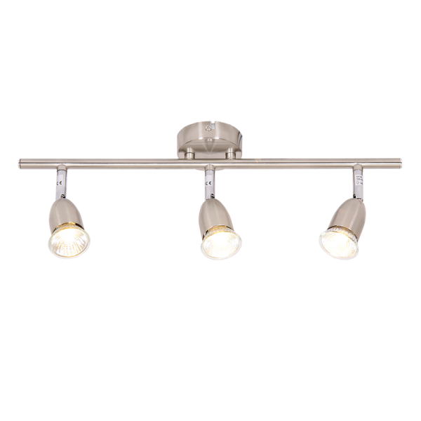 Bright Star Lighting S048/3 SATIN Satin Chrome Spotlight