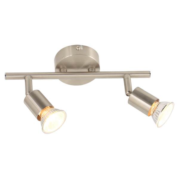 Bright Star Lighting S055/2 SATIN Satin Chrome Spotlight