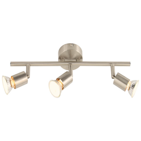 Bright Star Lighting S055/3 SATIN Satin Chrome Spotlight