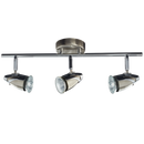 Bright Star Lighting S061/3 SATIN Satin and Polished Chrome Spotlight