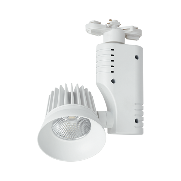 Bright Star Lighting S102/20W White LED Die Cast Aluminium and Polycarbonate Tracklight