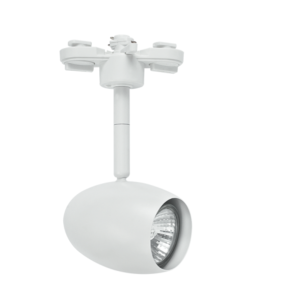 Bright Star Lighting S106 WHITE Die Cast Aluminium Tracklight