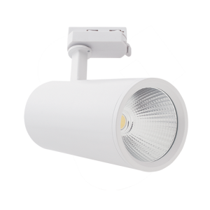 Bright Star Lighting S110/1 WHITE LED Die Cast Aluminium and PMMA Tracklight