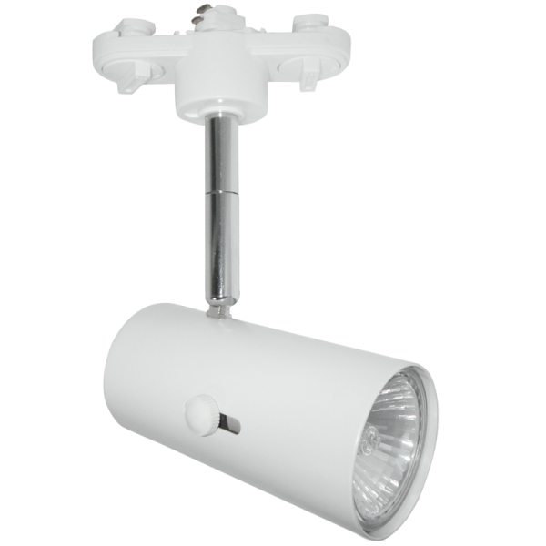 Bright Star Lighting S111/1 WH White Die Cast Aluminium Tracklight