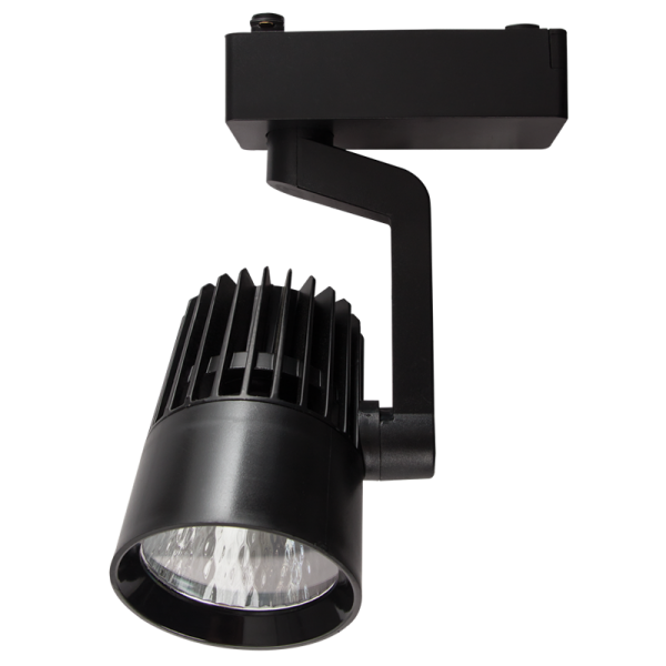 Bright Star Lighting S114/30W BLACK Plastic and Aluminium Tracklight