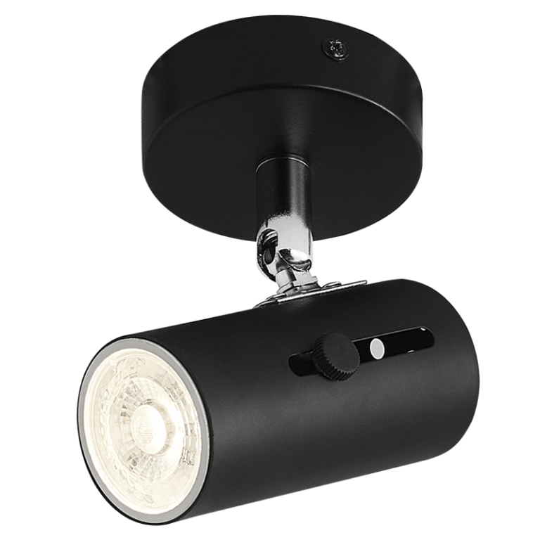 Bright Star Lighting S120/1 BLACK Spotlight