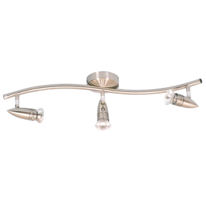 S123/3 Bright Star SATIN GU10,BULLET SHAPE HEAD,BOW