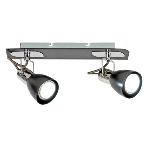 Bright Star Lighting S156/2 BK/CHR Spotlight
