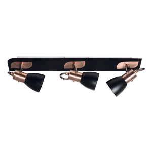 Bright Star Lighting S156/3 BK/COPPER Spotlight