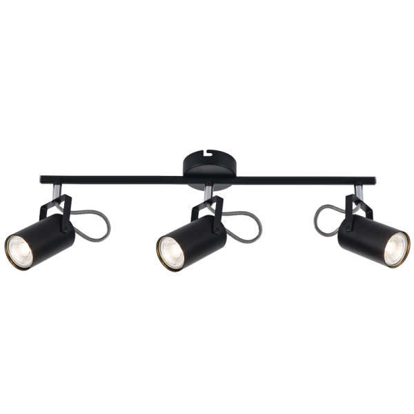 Bright Star Lighting S400/3 BLACK Spotlight