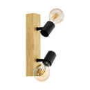 Eurolux S451 Townshend3 Bar 2LT Spot Light 300mm Wood