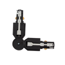 Bright Star Lighting S554 BLACK TYPE L Flexible L Shape Connector for Track Lighting