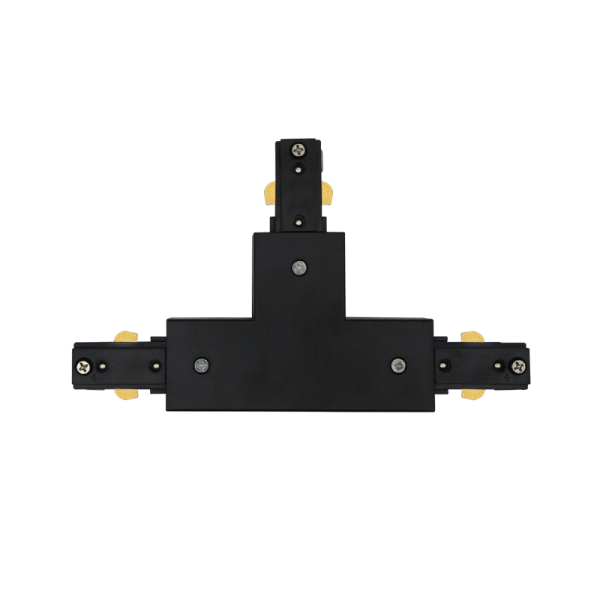 S556 Bright Star TYPE T BLACK T TYPE JOINER FOR 3 WIRE TRACK