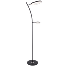 Bright Star Lighting SL015 BLACK Mother and Son LED Floor Lamp