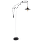 Bright Star Lighting SL016 MATT BLACK Metal Floor Lamp