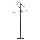 SL080 Bright Star BLACK BLACK STANDING LAMP 6X40W ES 1600MM