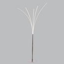 Bright Star Lighting SL092 LED Polished Aluminium LED Floor Lamp