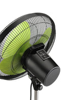 Solent Pedestal Fan Black SPF3B4006SB