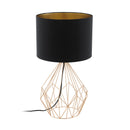 Eurolux T148BC Pedregal1 Table Lamp 345mm Black/Copper