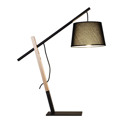 Eurolux T593B Bow Table Lamp 650mm Black