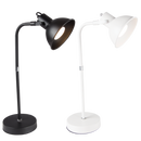 Bright Star Lighting TL185 WH LED, Metal Desk Lamp with Rotatable Head