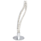 Bright Star Lighting TL200 CHROME Stainless Steel and Crystal LED Table Lamp