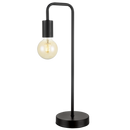 Bright Star Lighting TL620 BLACK Sand Black Metal Table Lamp