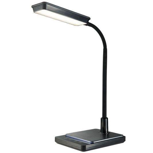 TL626 Bright Star BLACK 8W LED DESK LAMP DIM SWITCH CCT ABS BODY