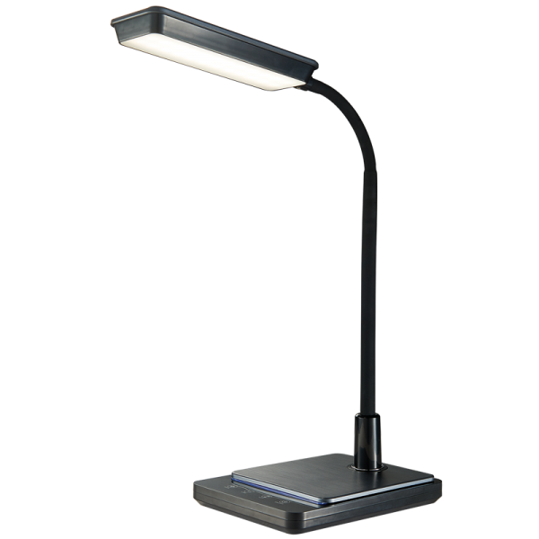 Bright Star Lighting TL626 BLACK LED Desk Lamp with Touch Sensor Switch, 3 Colour Temperatures and Dimmer Switch