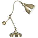Bright Star Lighting TL819 ANTIQUE Antique Brass Table Lamp