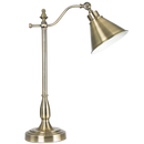 Bright Star Lighting TL820 ANTIQUE Antique Brass Table Lamp