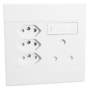 Veti Single RSA, 3 x RSA V-Slim Socket 2VW225