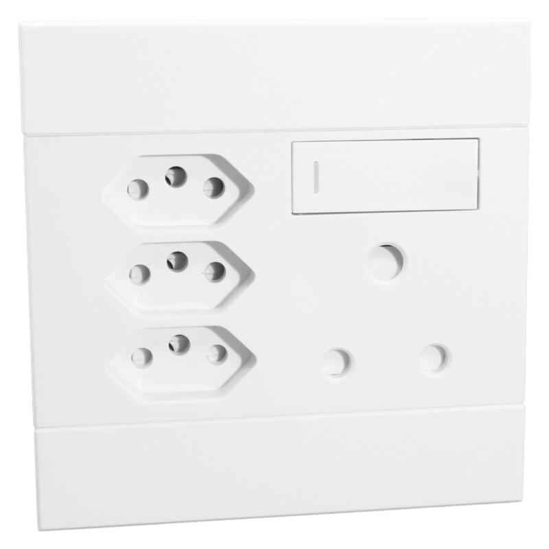 Veti Single RSA, 3 x RSA V-Slim Socket 2VW225