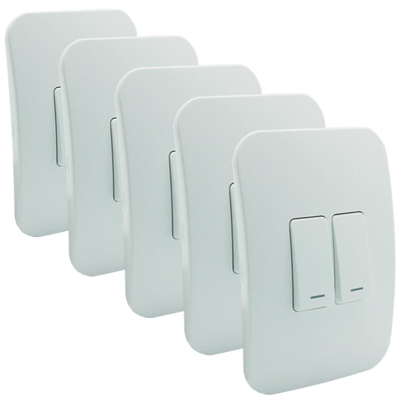 Veti Two Lever Light Switch VG111C2V