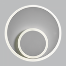 Bright Star Lighting WB022 LED Metal and Acrylic LED Fitting with Moveable Centre Ring